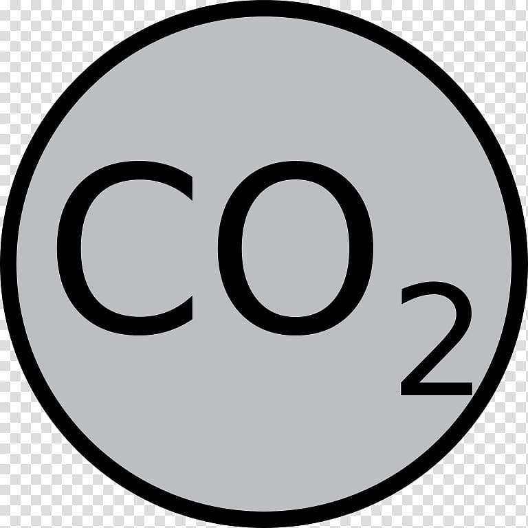 Carbon dioxide Symbol Chemistry Black carbon, symbolic transparent background PNG clipart