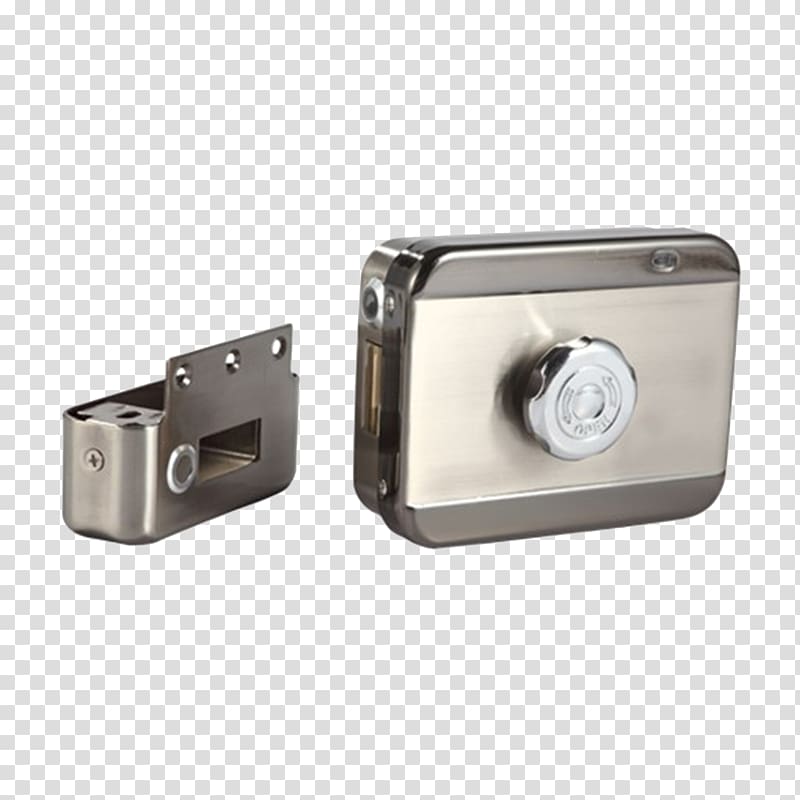Electronic lock Door Electromagnetic lock Gate, electronic locks transparent background PNG clipart