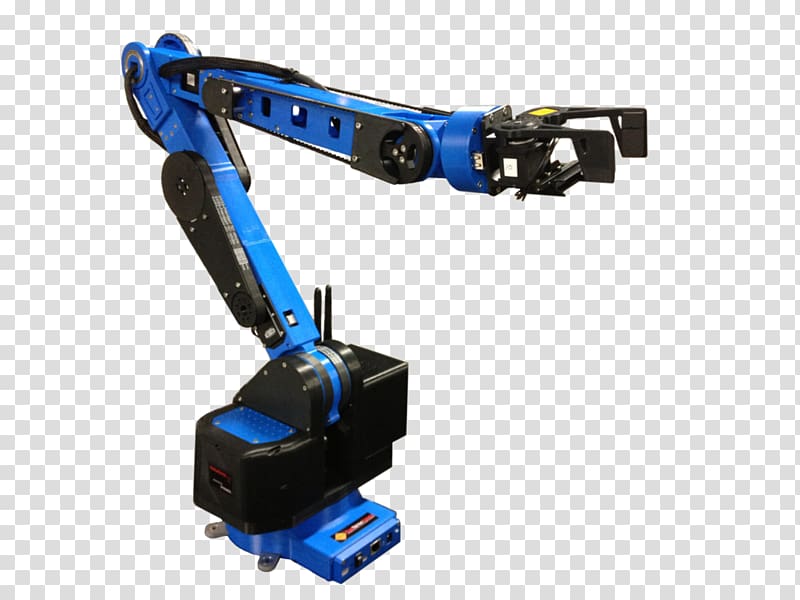 Robotic arm Robotics Industrial robot, robotic transparent background PNG clipart