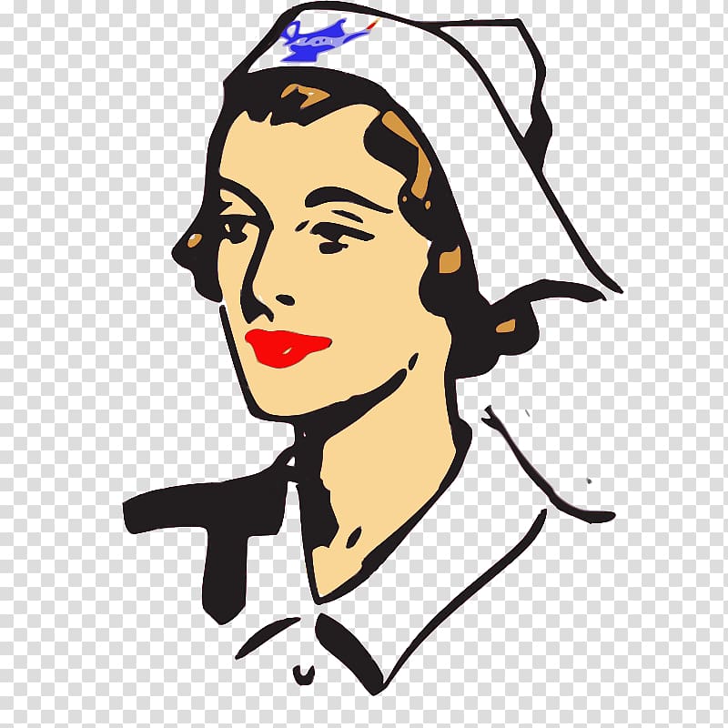 Nursing Registered nurse Computer Icons Nurse\'s cap , A Of A Nurse transparent background PNG clipart