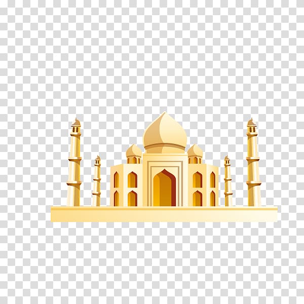 Taj Mahal Euclidean Illustration, city ​​building,Taj Mahal transparent background PNG clipart