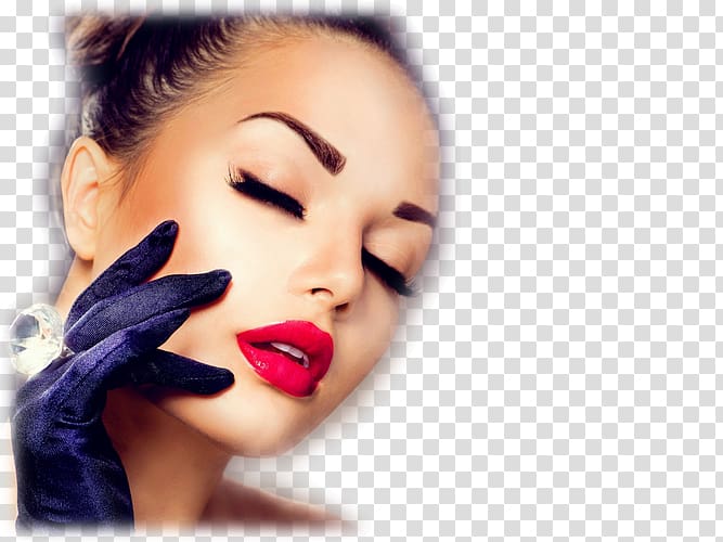 Permanent makeup Make-up Beauty Parlour Lip Eyelash, others transparent background PNG clipart