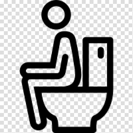 Flush toilet Bathroom Latrine Public toilet, toilet transparent background PNG clipart