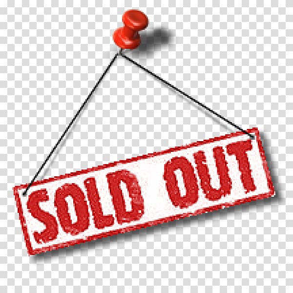 Sales Ticket , SOLD OUT transparent background PNG clipart