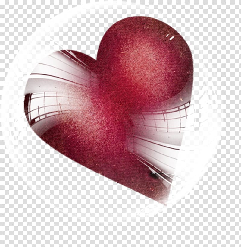 , Pretty red hearts transparent background PNG clipart