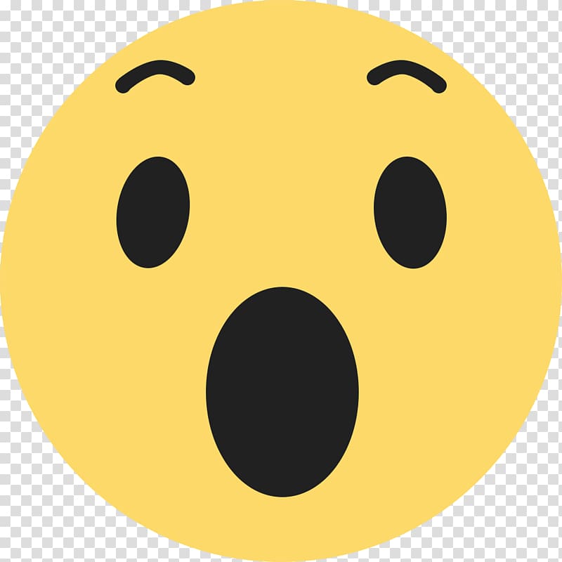 wow emoji, Like button Emoticon Computer Icons Facebook , surprised expression transparent background PNG clipart