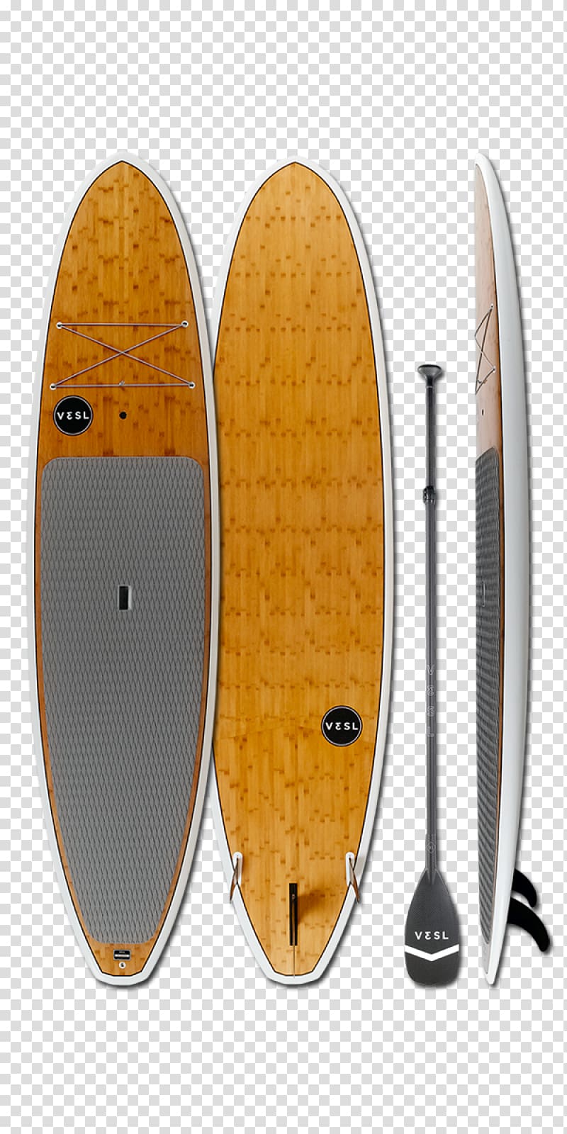 Standup paddleboarding Surfing Sport VESL PADDLE BOARDS, Bamboo board transparent background PNG clipart