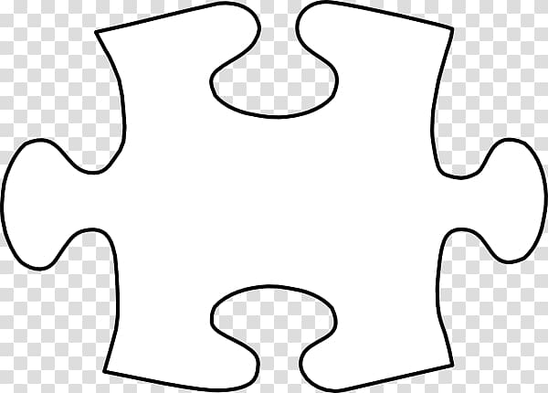 jigsaw puzzle piece illustration, Jigsaw puzzle Tangram Template , Large Puzzle Piece Template transparent background PNG clipart