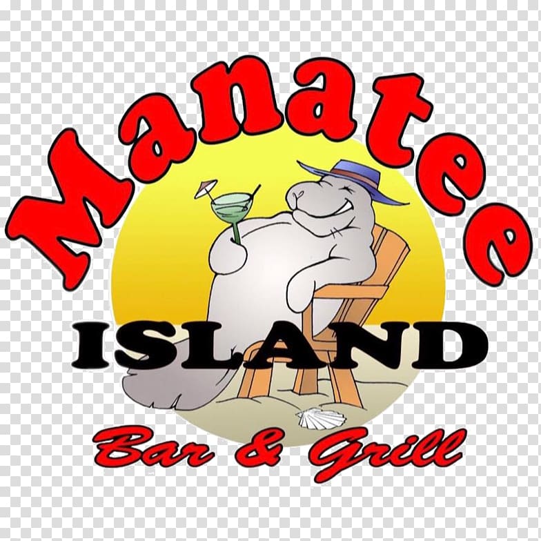 Manatee Island Bar and Grill Stuart Sea cows Restaurant, Menu transparent background PNG clipart
