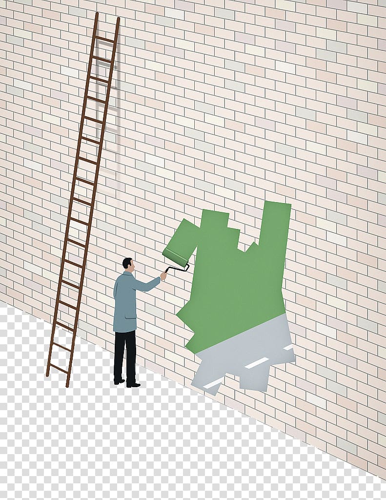 Wall Painting Brick Illustration, Flat brick wall illustrations altered wind transparent background PNG clipart