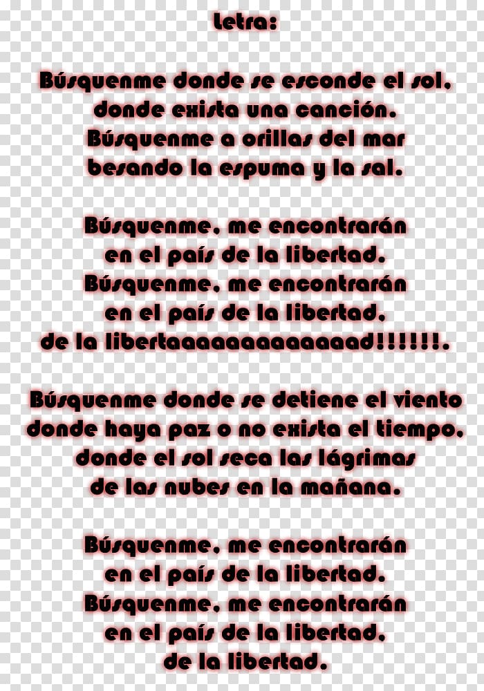 En el país de la libertad Music Song Lyrics La memoria, youtube transparent background PNG clipart