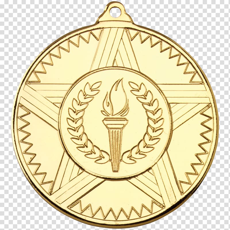 Bronze medal Gold medal Trophy, golden stripe transparent background PNG clipart