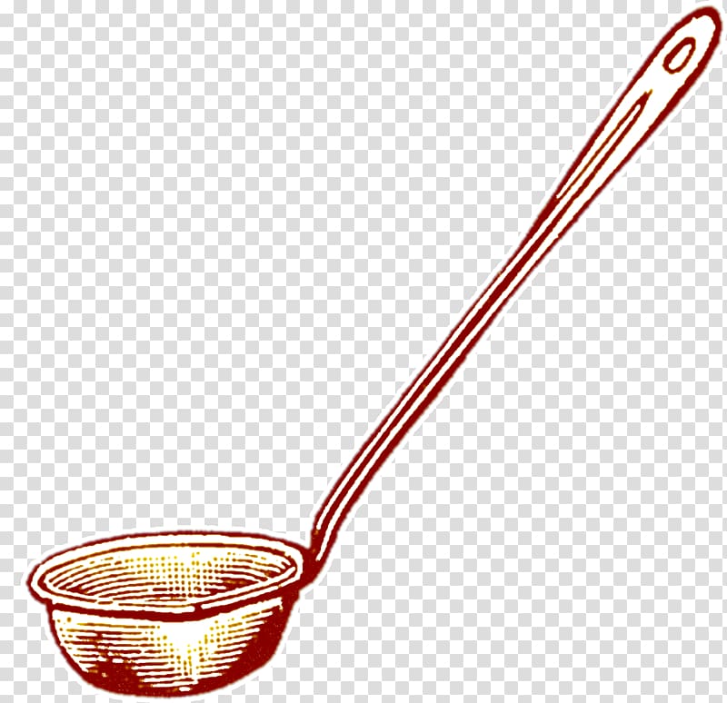 Spoon Consommxe9 Ladle Iron , Hand-painted iron spoon transparent background PNG clipart