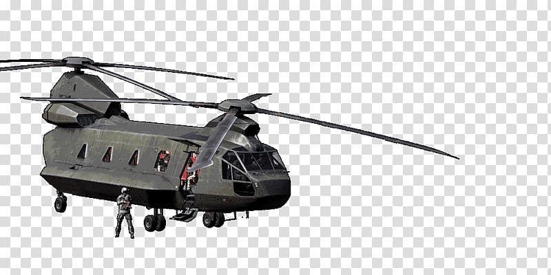 Helicopter ARMA 3: Apex Boeing CH-47 Chinook Sikorsky UH-60 Black Hawk Bell Boeing Quad TiltRotor, helicopter transparent background PNG clipart