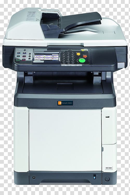 Multi-function printer copier Kyocera scanner, printer transparent background PNG clipart