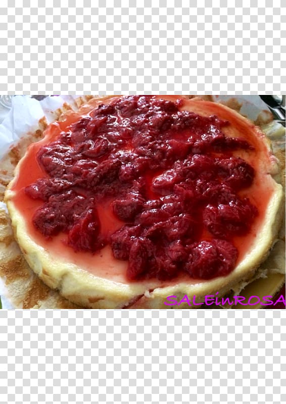 Cranberry sauce Cheesecake Tart, ricotta transparent background PNG clipart