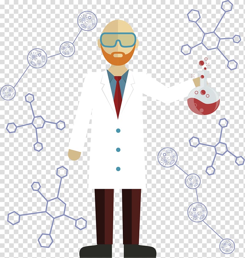 White coat Experiment, Scientists white coat transparent background PNG clipart