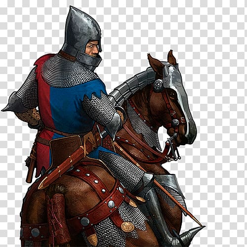 Horse Middle Ages Cuirass Knight Condottiere, horse transparent background PNG clipart