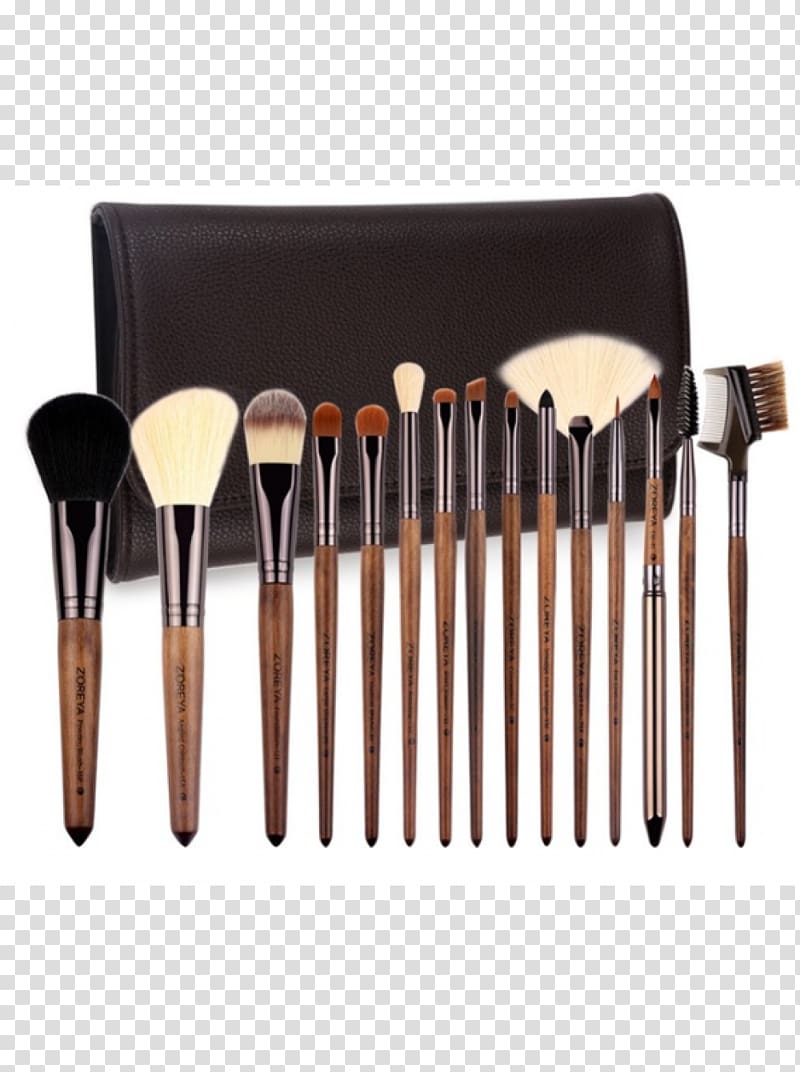 Makeup brush Cosmetics Eye Shadow Foundation, chinese brush transparent background PNG clipart