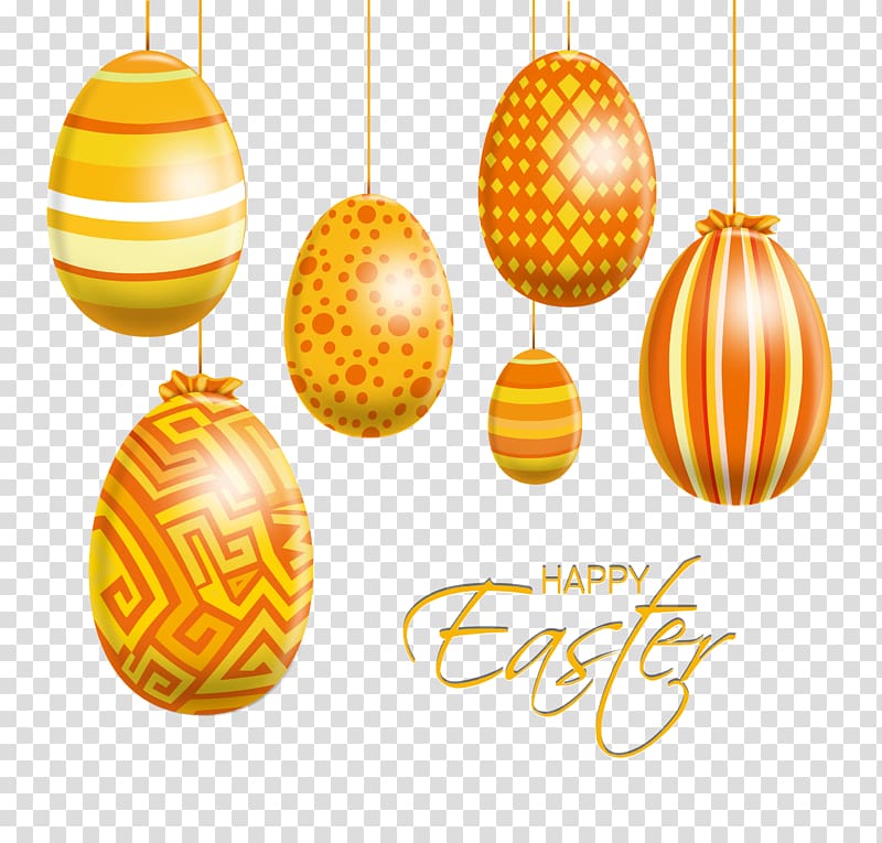 Easter Bunny Easter egg, Easter decoration background transparent background PNG clipart