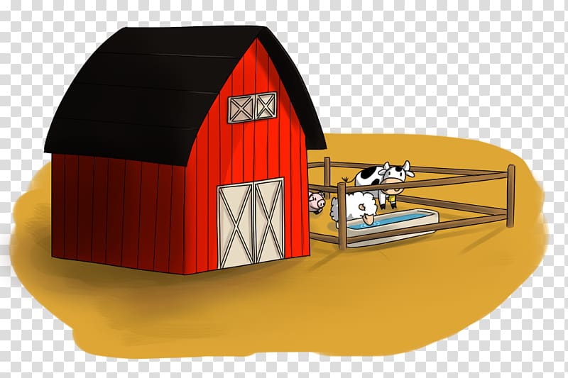 Cowshed Clipart