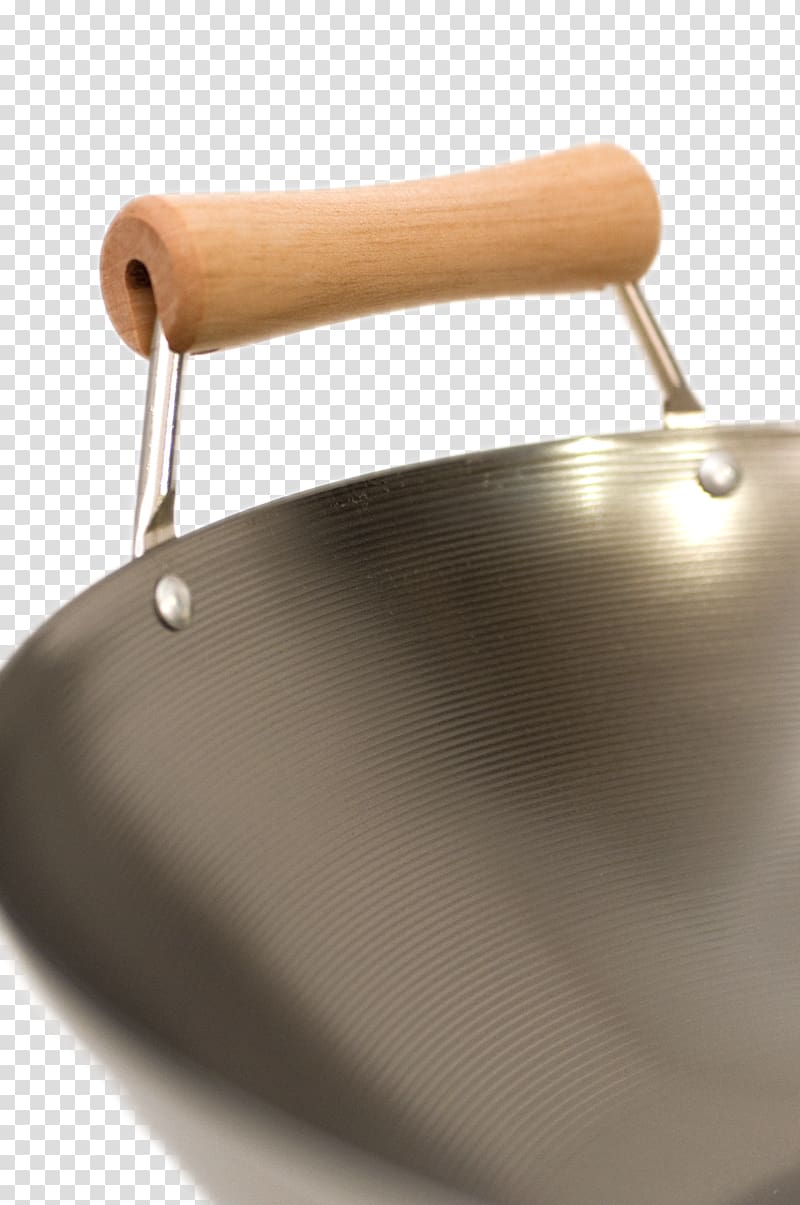 Wok Carbon steel Metal Stir frying, wok transparent background PNG clipart