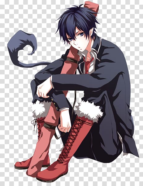 Rin Okumura Blue Exorcist Anime Amaymon, Anime transparent background PNG clipart