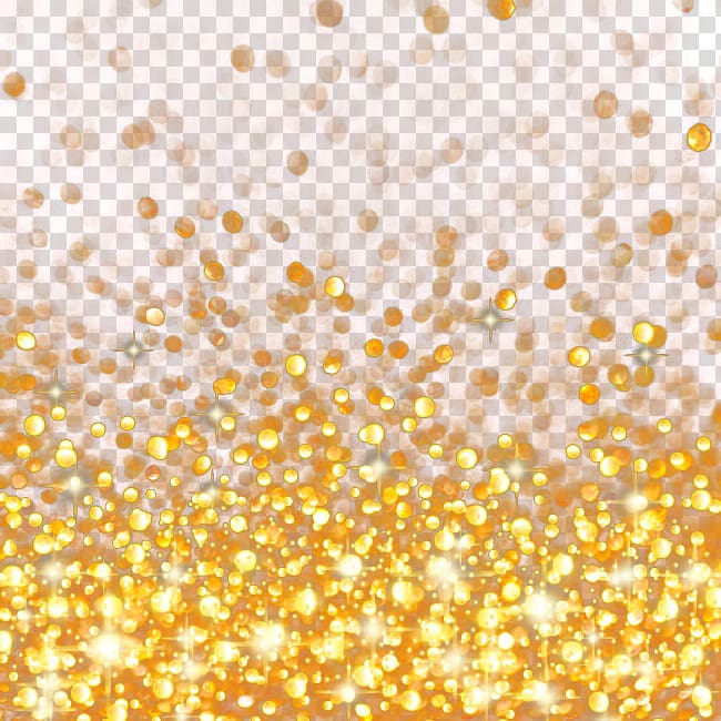 Light Luminous efficacy Facula Gold Luminescence, Spot gold spot, bokeh of light transparent background PNG clipart