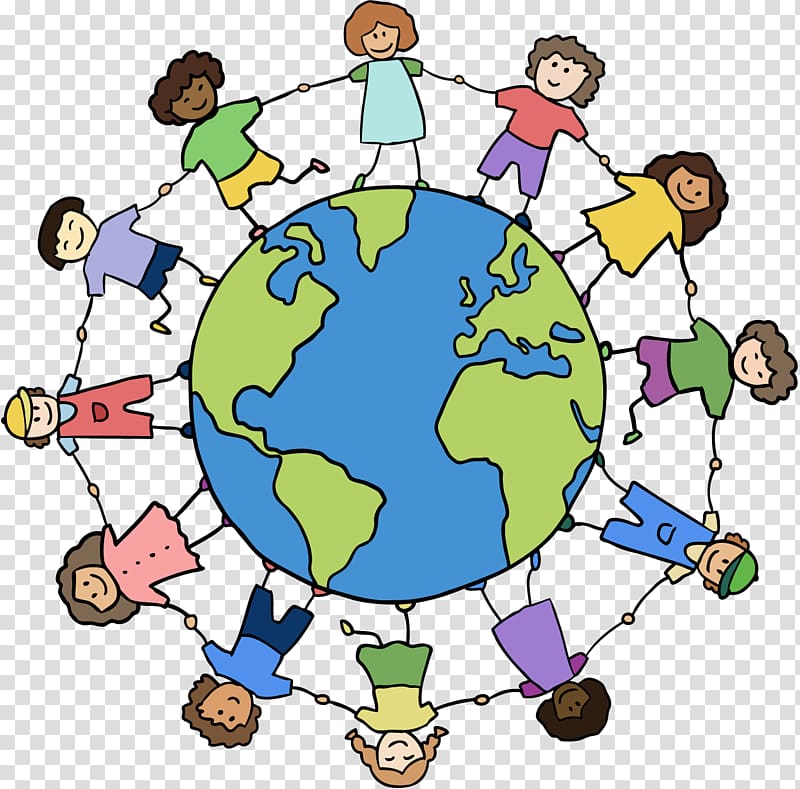 Earth Child Race Holding hands, society transparent background PNG clipart