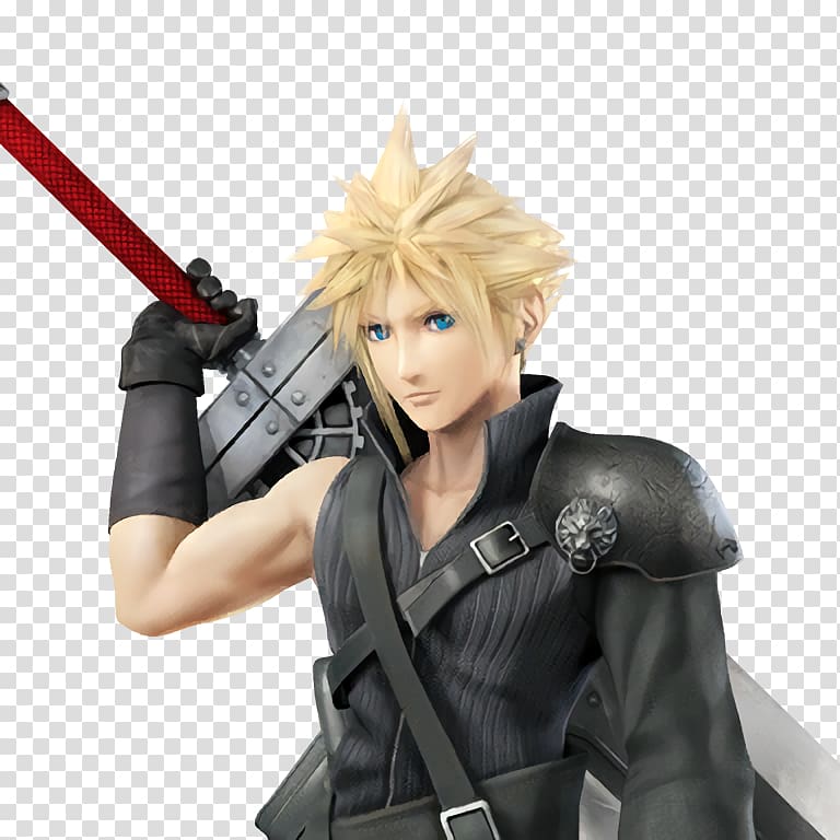 Super Smash Bros. for Nintendo 3DS and Wii U Cloud Strife Final Fantasy VII Aerith Gainsborough Dissidia Final Fantasy, others transparent background PNG clipart