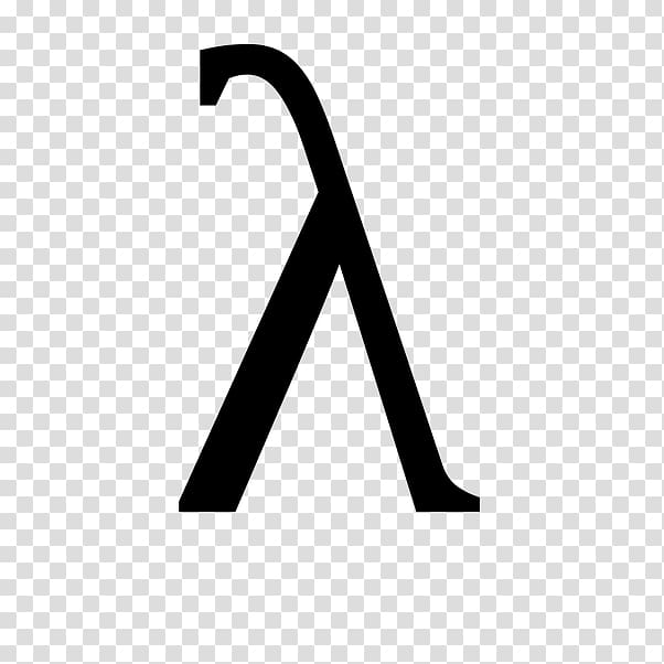 Lambda Greek alphabet Anonymous function Letter, symbol transparent background PNG clipart