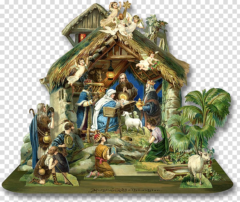 Nativity Scene illustration, Bethlehem Paper Adoration of the Magi Nativity scene Christmas, And Use Nativity transparent background PNG clipart