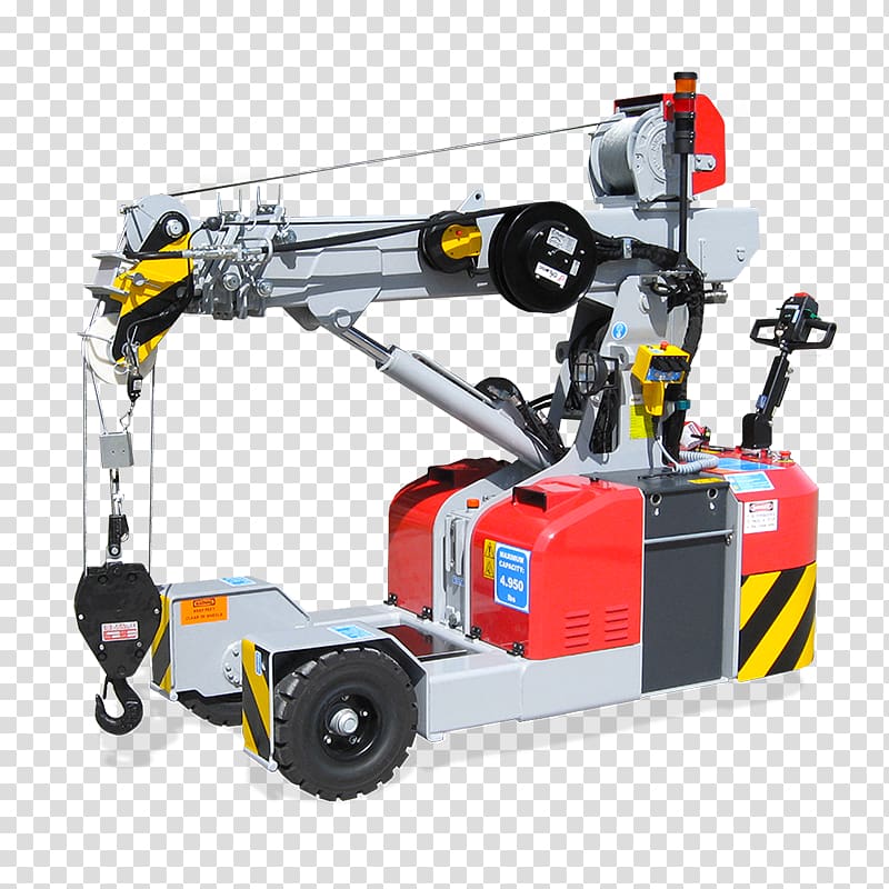 Mobile crane Lifting equipment Heavy Machinery, crane transparent background PNG clipart