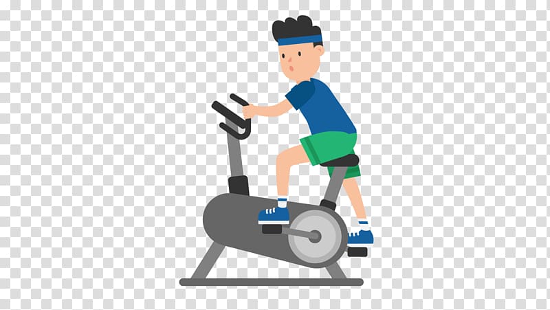 Elliptical Trainers Exercise Bikes Exercise equipment Bicycle, stationary bike transparent background PNG clipart