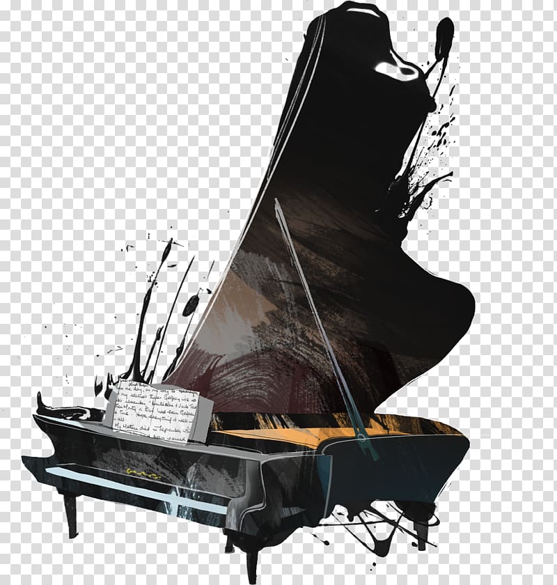 u017bagau0144 Piano Music Recital YouTube, Graffiti piano transparent background PNG clipart