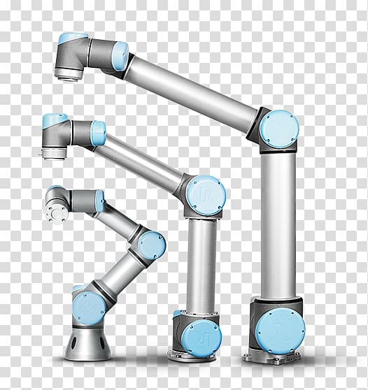 Universal Robots Robotic arm Cobot Industrial robot, robot transparent background PNG clipart