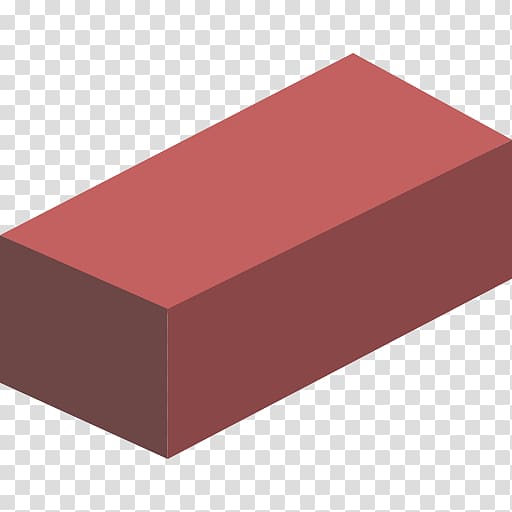 red box illustration, Minecraft Brick Icon, Brick transparent background PNG clipart