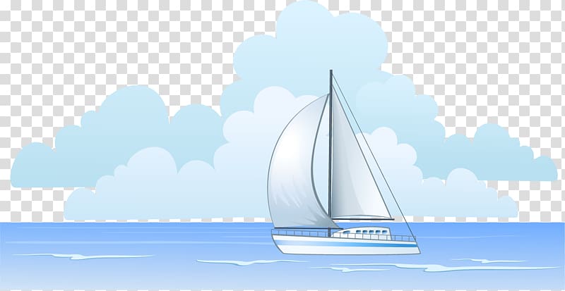 Sail Dhow Yawl Scow Schooner, Offshore Sailing transparent background PNG clipart
