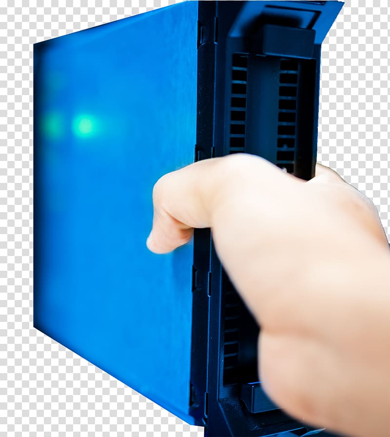 Data Hard disk drive Computer file, Take the hand of hard disk data transparent background PNG clipart