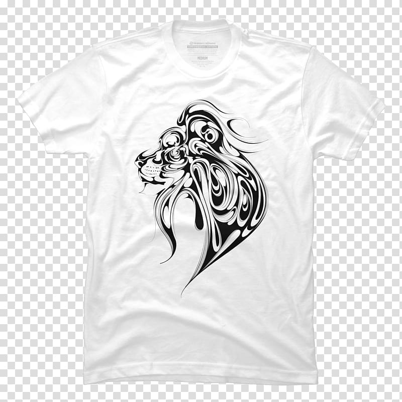 Tattoo removal Lion Tattoo ink T-shirt, lion transparent background PNG clipart
