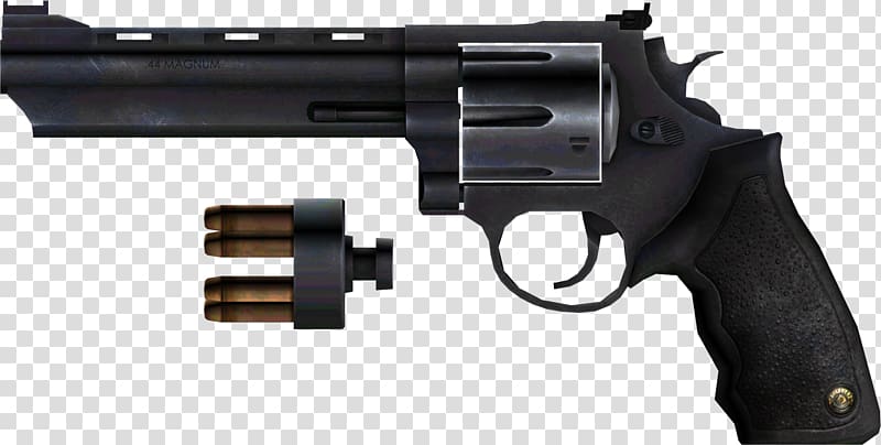 .500 S&W Magnum .44 Magnum Cartuccia magnum Firearm Revolver, camel transparent background PNG clipart