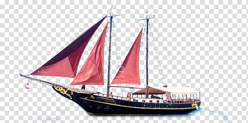 Sail Brigantine Boat Sloop Schooner Sail Transparent