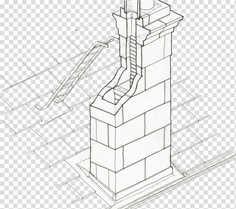 Chimney sweep Cutaway drawing Fireplace, chimney transparent background PNG clipart