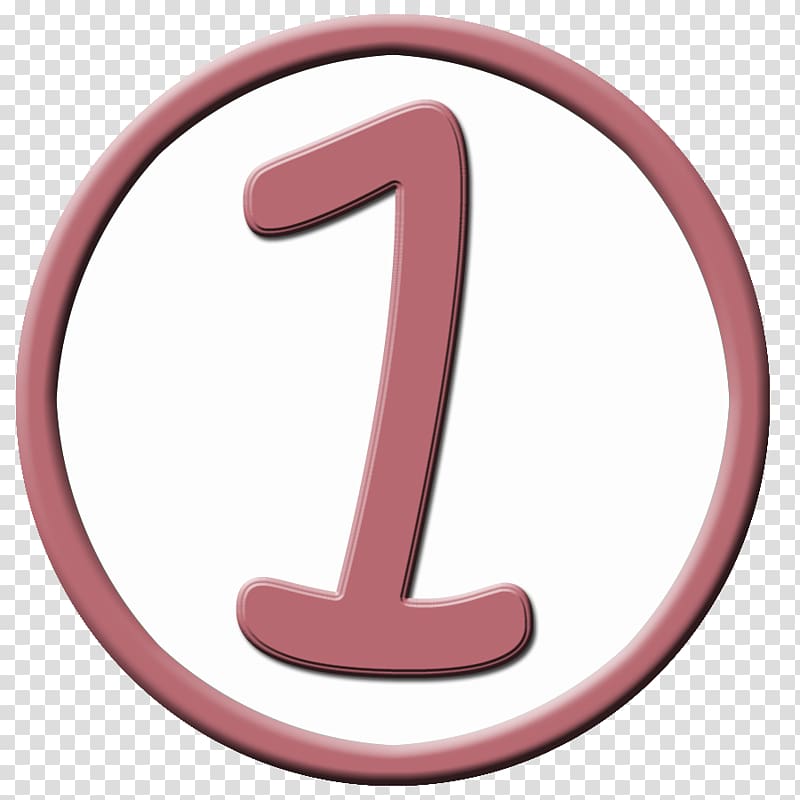 Number Circle Computer Icons , number 1 transparent background PNG clipart