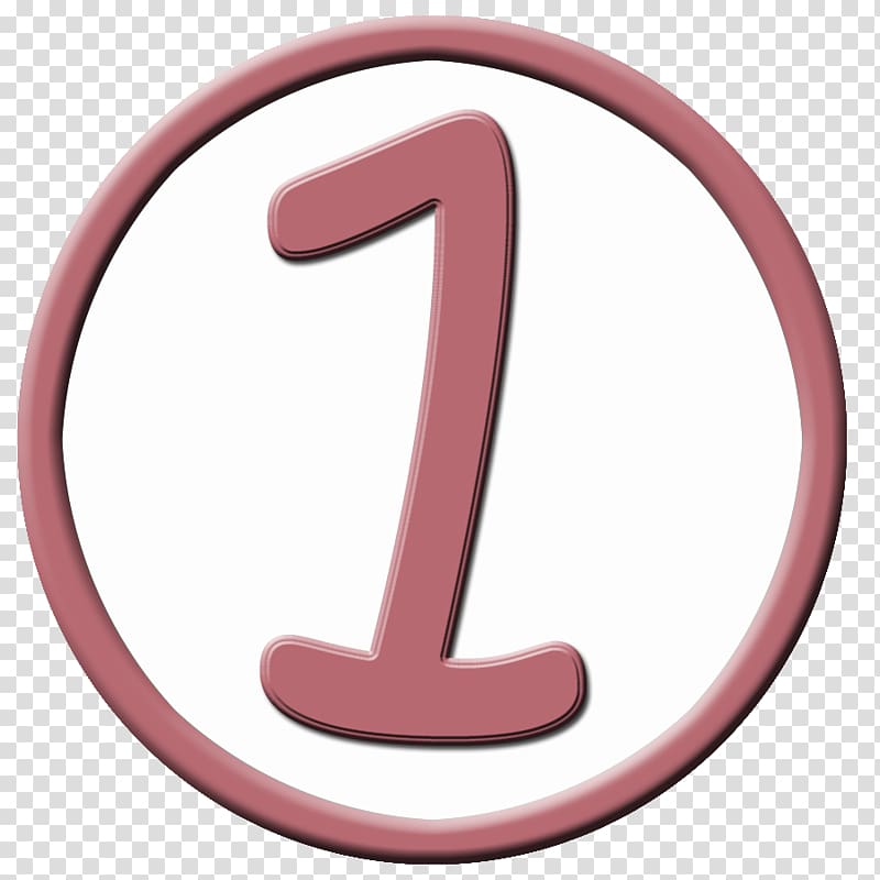 Number Circle Computer Icons Number 1 Transparent Background Png