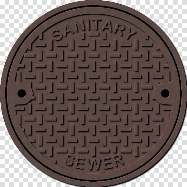 Manhole cover Sewerage Separative sewer Lid, cover transparent background PNG clipart