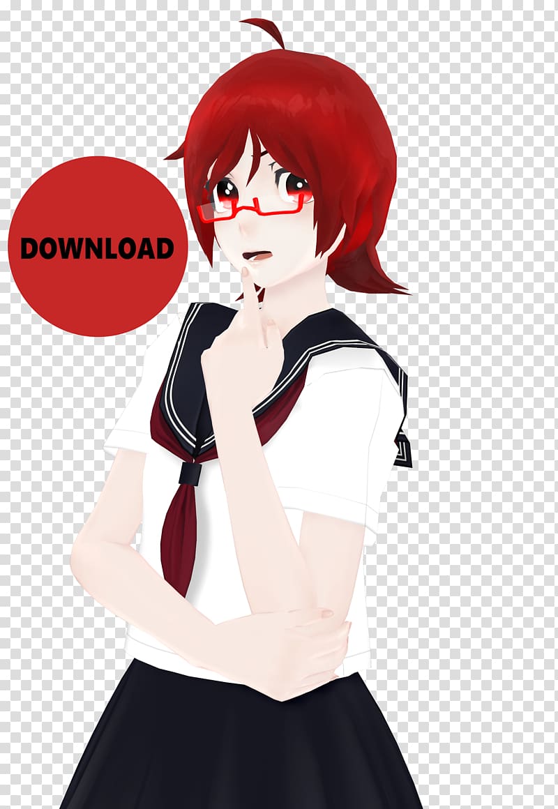 Yandere Simulator .info Art Drawing, more information transparent background PNG clipart