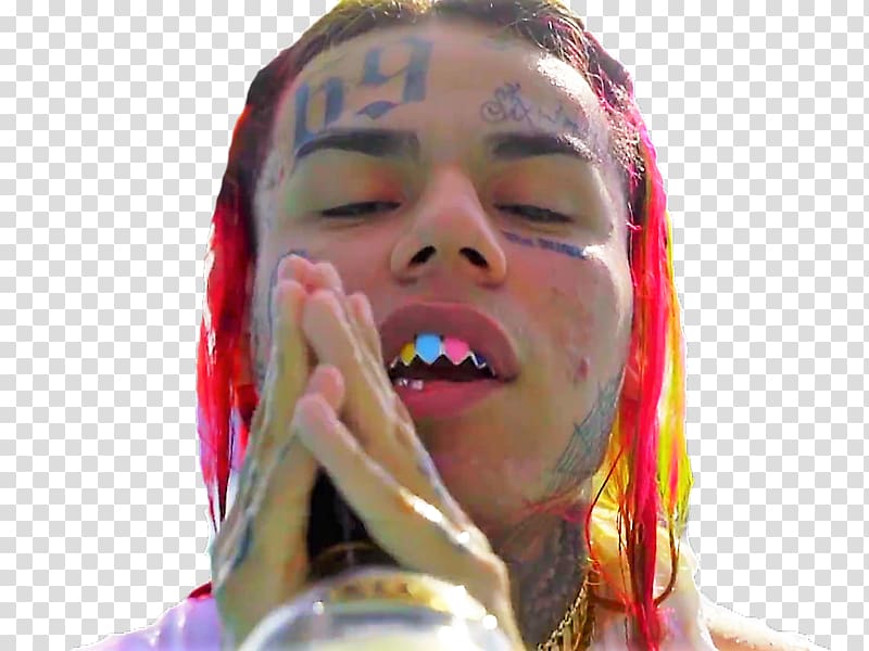 6ix9ine GOTTI Rapper Day69 TATI, 69 rapper drawing transparent background PNG clipart