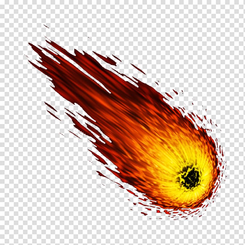 meteor , meteor Flame, Flame meteor transparent background PNG clipart