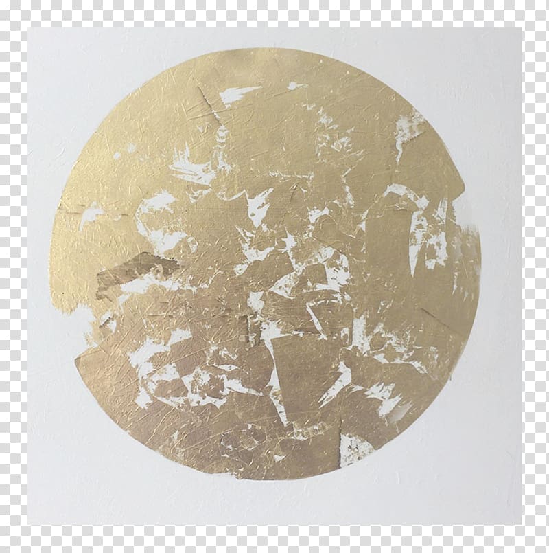 Gold leaf Acrylic paint Painting Metallic color, gold transparent background PNG clipart